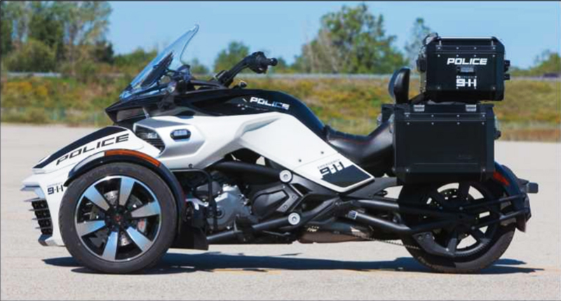Can-Am Cop Trike. (Photo Credit: MSP)